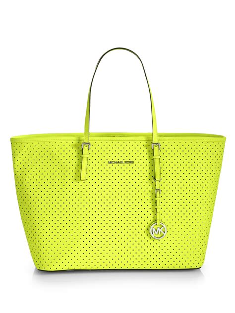 yellow michael kors handbag|michael kors neon yellow wallet.